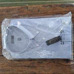 Arrow Long Sleeve Pinpoint Dress Shirt